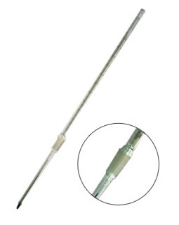 Термометр ртутный стеклянный лабораторный ТЛ-50 N17 НЧ 100 14/23 (0+250)