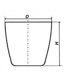 тигель кварцевый ТВ-50 мл тигель кварцевый ТВ-50 мл