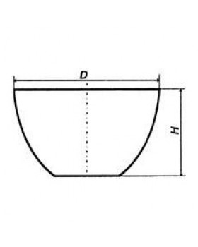 Тигель кварцевый низкий Н-50 мл