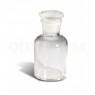 склянка для реактивов 60 мл из светлого стекла с узкой горловиной и притертой пробкой 