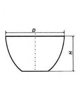 Тигель кварцевый низкий Н-20 мл