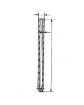 Наконечник кварцевый L-100 мм, D-9 мм