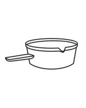 Кастрюля фарфоровая 1000 мл Кастрюля фарфоровая 1000 мл